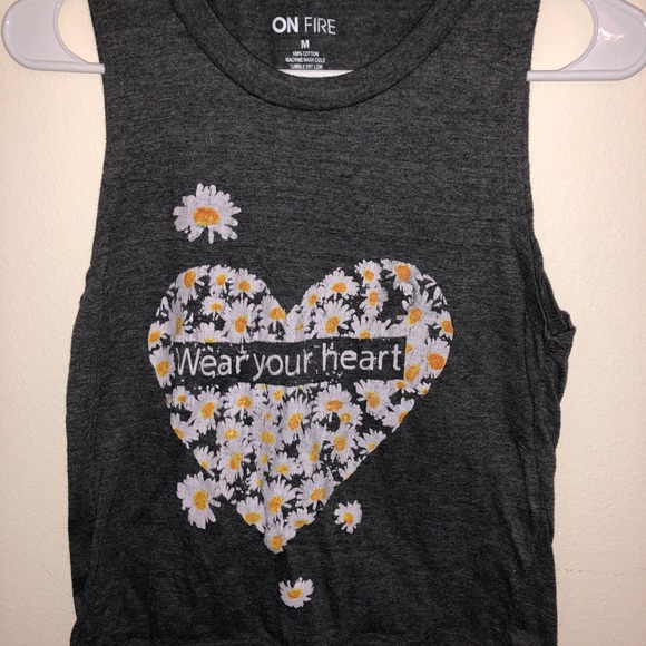 Muscle Crop Top - Picture 1 of 3